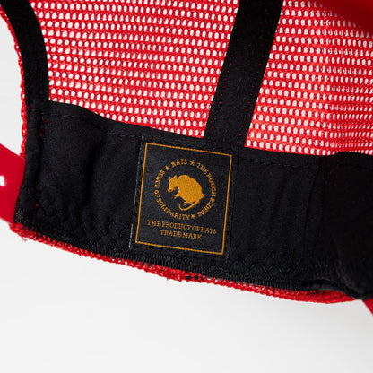 RATS MESH CAP "WAY OF LIFE" （RED）
