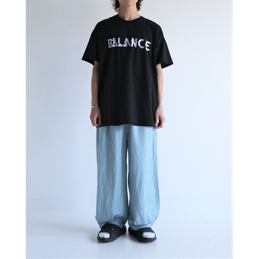 ANACHRONORM  AN302 GLITCH EMBROIDERY S/S T-S