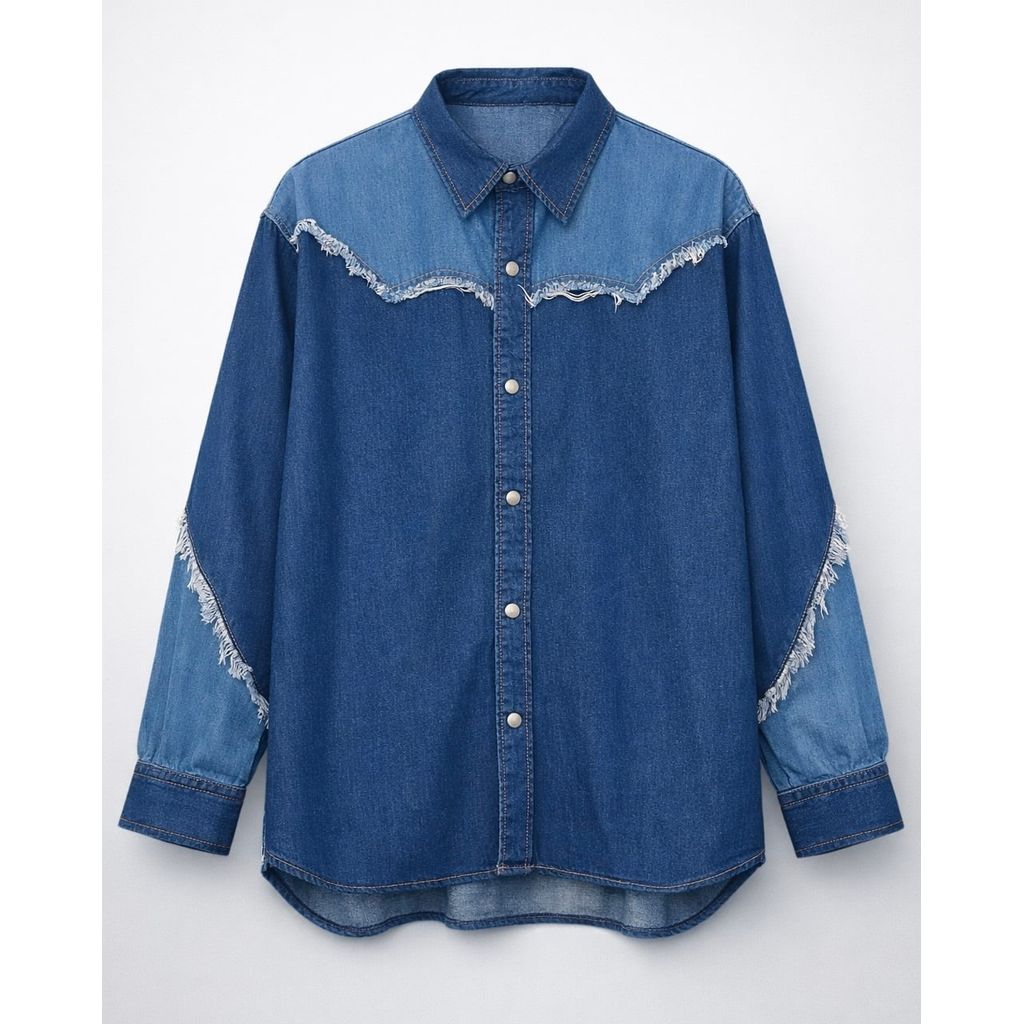 AMBERGLEAM デニムウエスタンジャケット