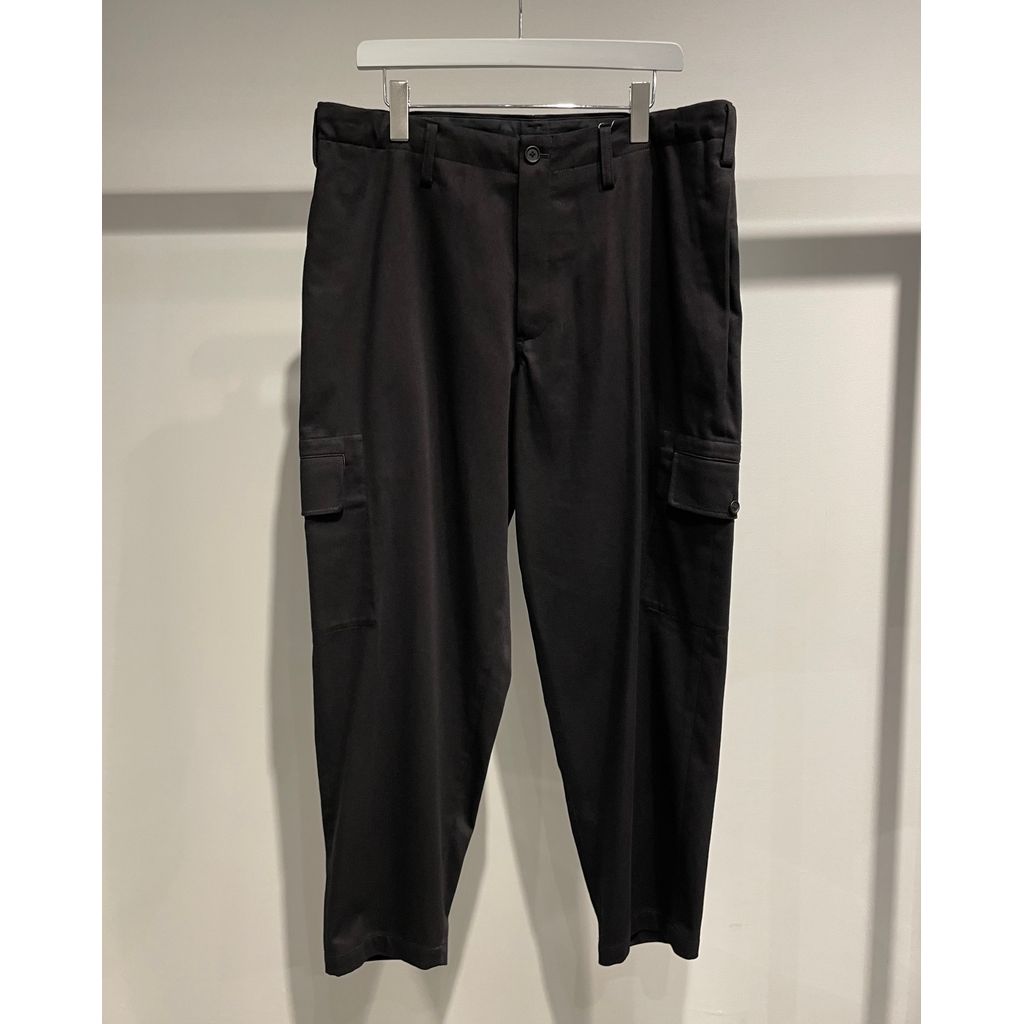 Y's for men KATSURAGI PANTS WITH BOTH SIDE FLAP POCKET