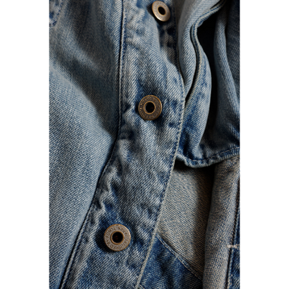 FDMTL FA26JK19U DENIM T-FORM JACKET 3YR WASH