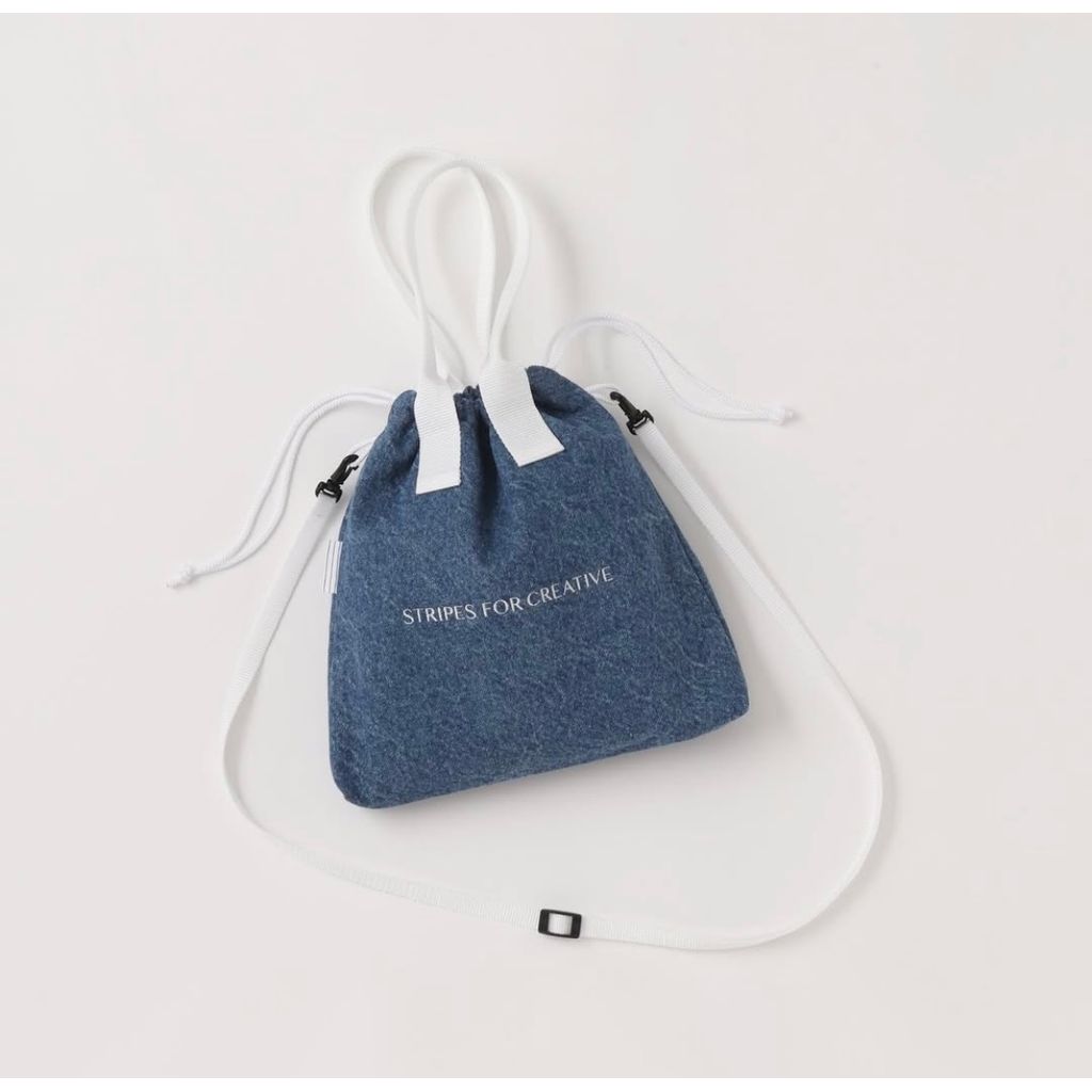 S.F.C SFC SMALL SHOULDER DENIM BAG