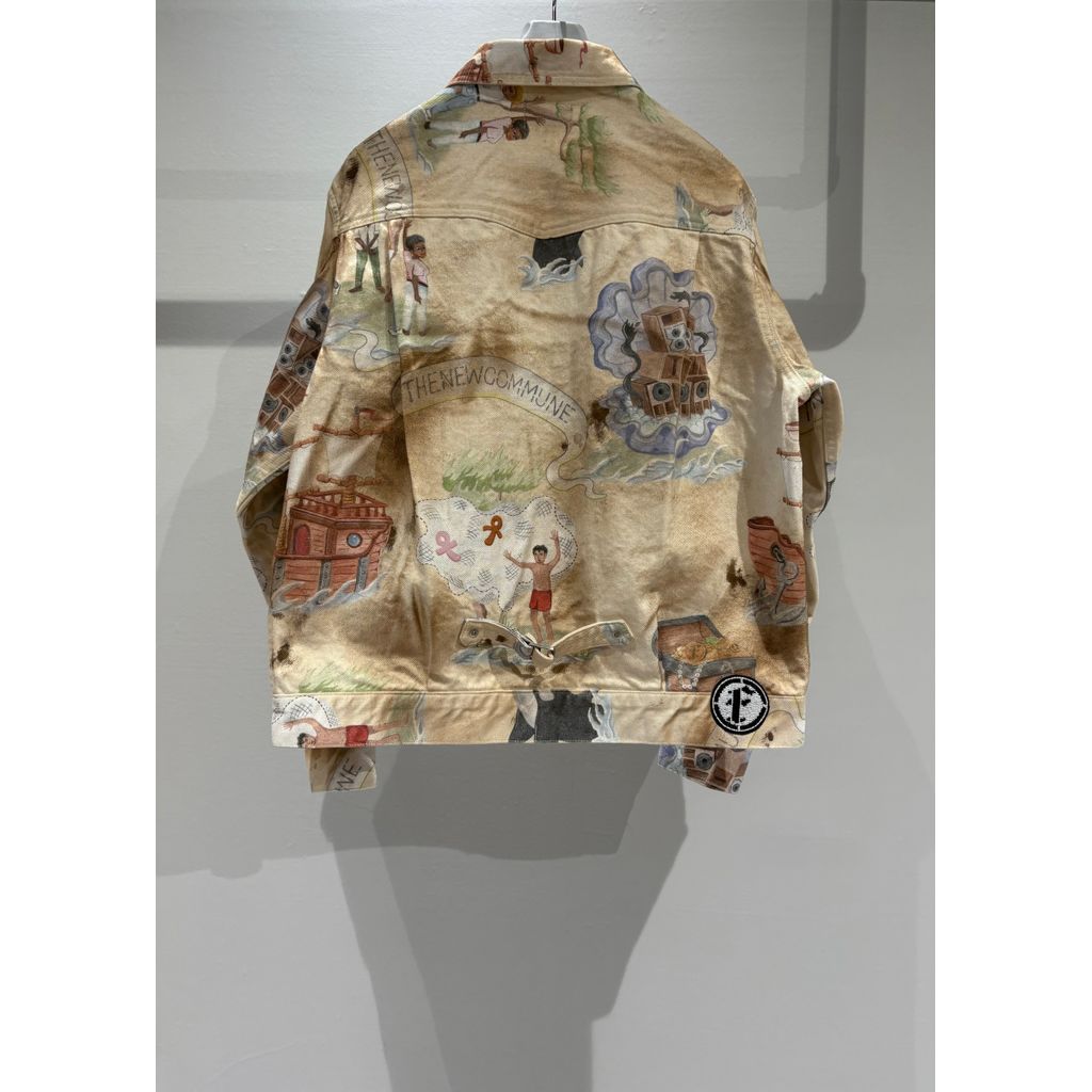 FAF TYPE 2.5 Dirt Denim Jacket (Print)