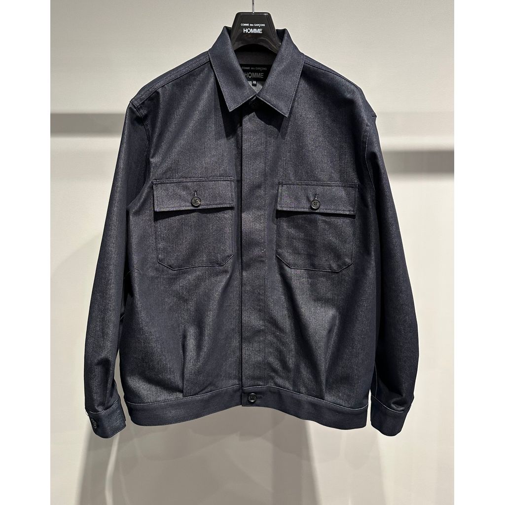 COMME des GARCONS HOMME COTTON DENIM BLOUSON