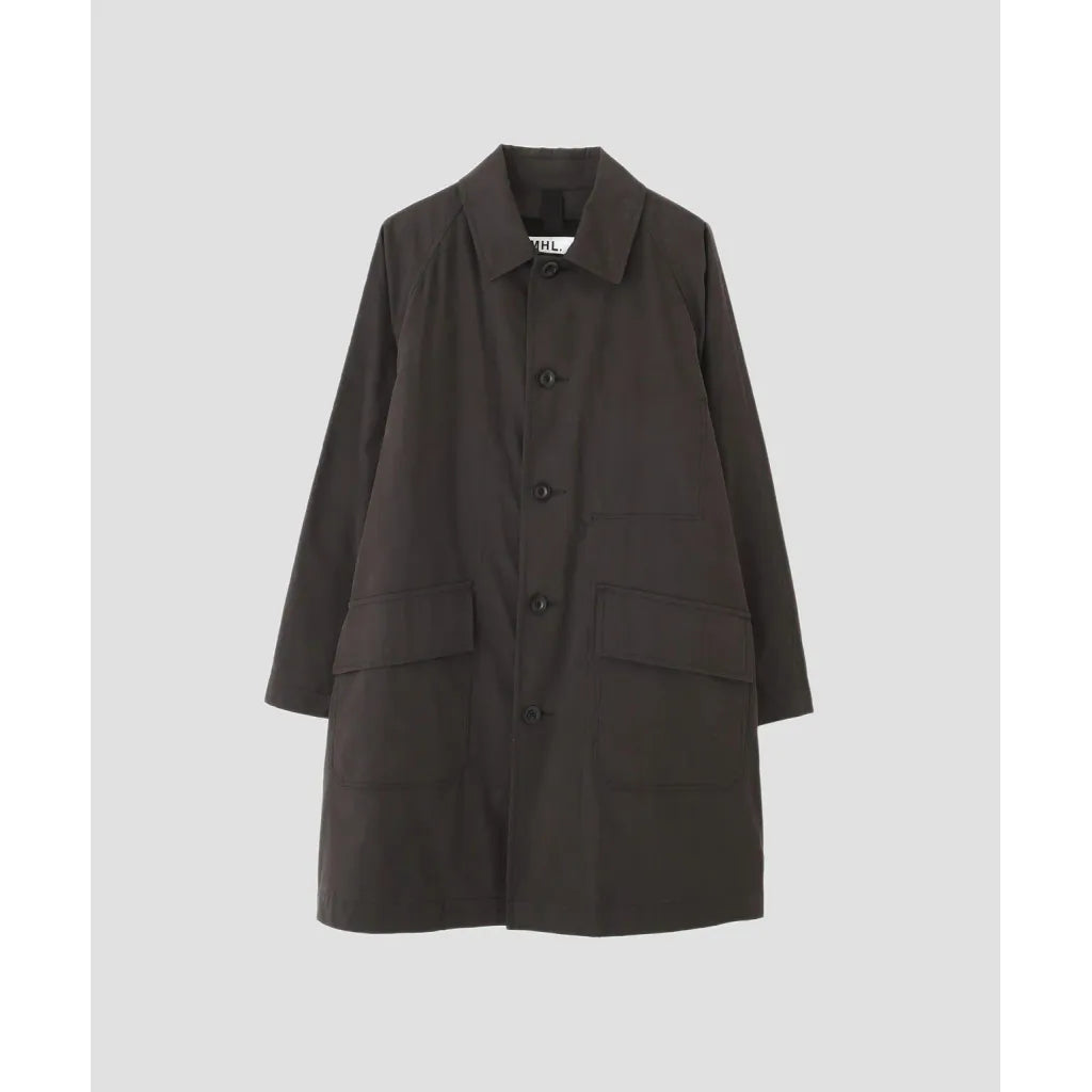 MHL. WORN COTTON NYLON COAT