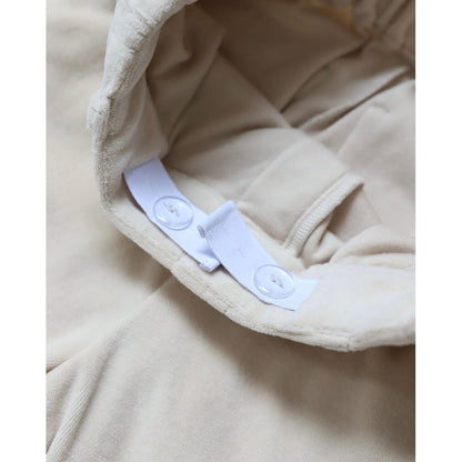 AMBERGLEAM Velor Pile Tapered Pants