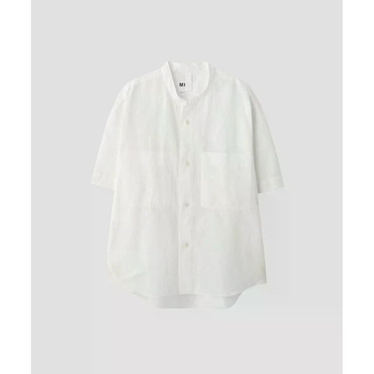 MHL. WORN HIGH COUNT DRY COTTON LINEN SHIRT