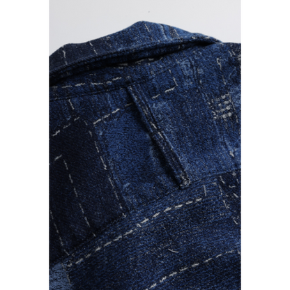 FDMTL FA26SH41JR BORO JACQUARD SHIRT JACKET RINSE