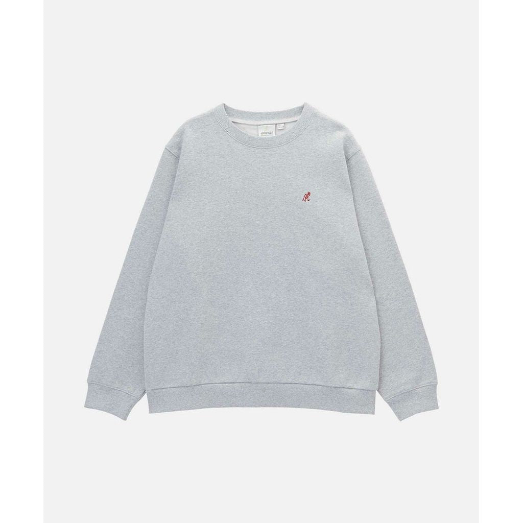 Gramicci ONE POINT CREW SWEATSHIRT ワンポイントクルースウェットシャツ 26aw