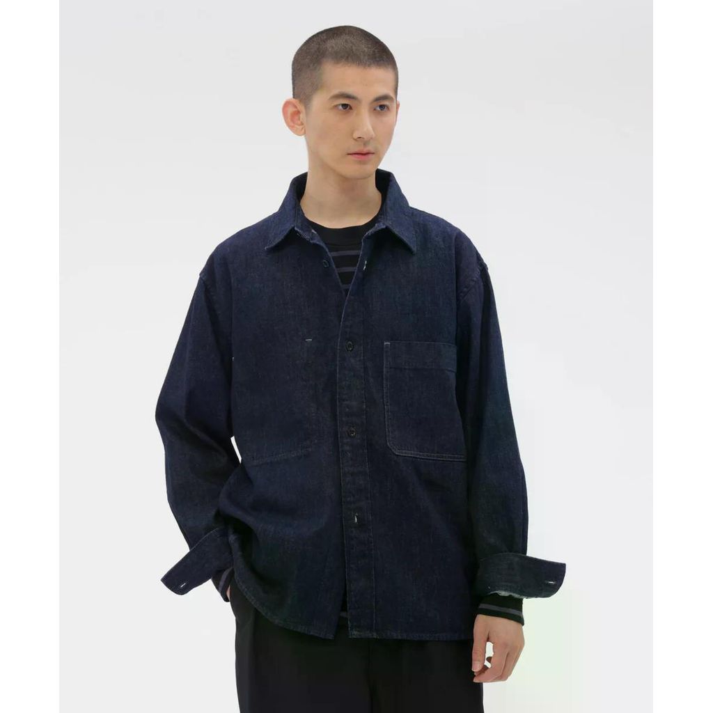 MHL. CANTON LIGHT DENIM SHIRT