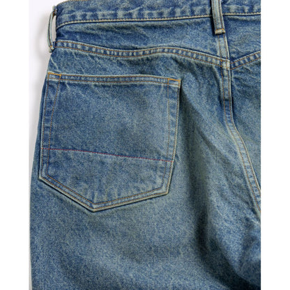 ANACHRONORM CONTEXT-003N 80's WIDE 5P PANTS FIVE YEARS WASH