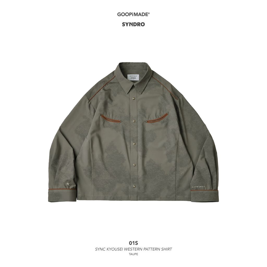 GOOPiMADE 01S-SYNC KYOUSEI WESTERN PATTERN SHIRT