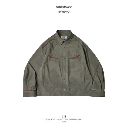 GOOPiMADE 01S-SYNC KYOUSEI WESTERN PATTERN SHIRT