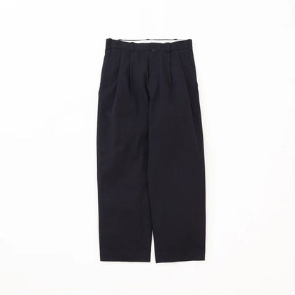YAECA Chino Trousers Two-Tuck Straight
