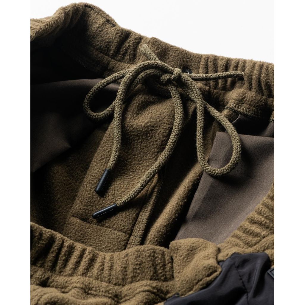 TIGHTBOOTH x 紅桜 NYLON PANEL FLEECE BALLOON PANTS FW25-RC05