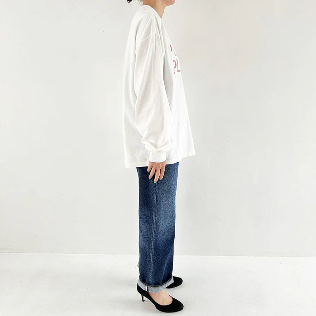 REMI RELIEF HARD SP加工20/-天竺ロンT(PLEASE)