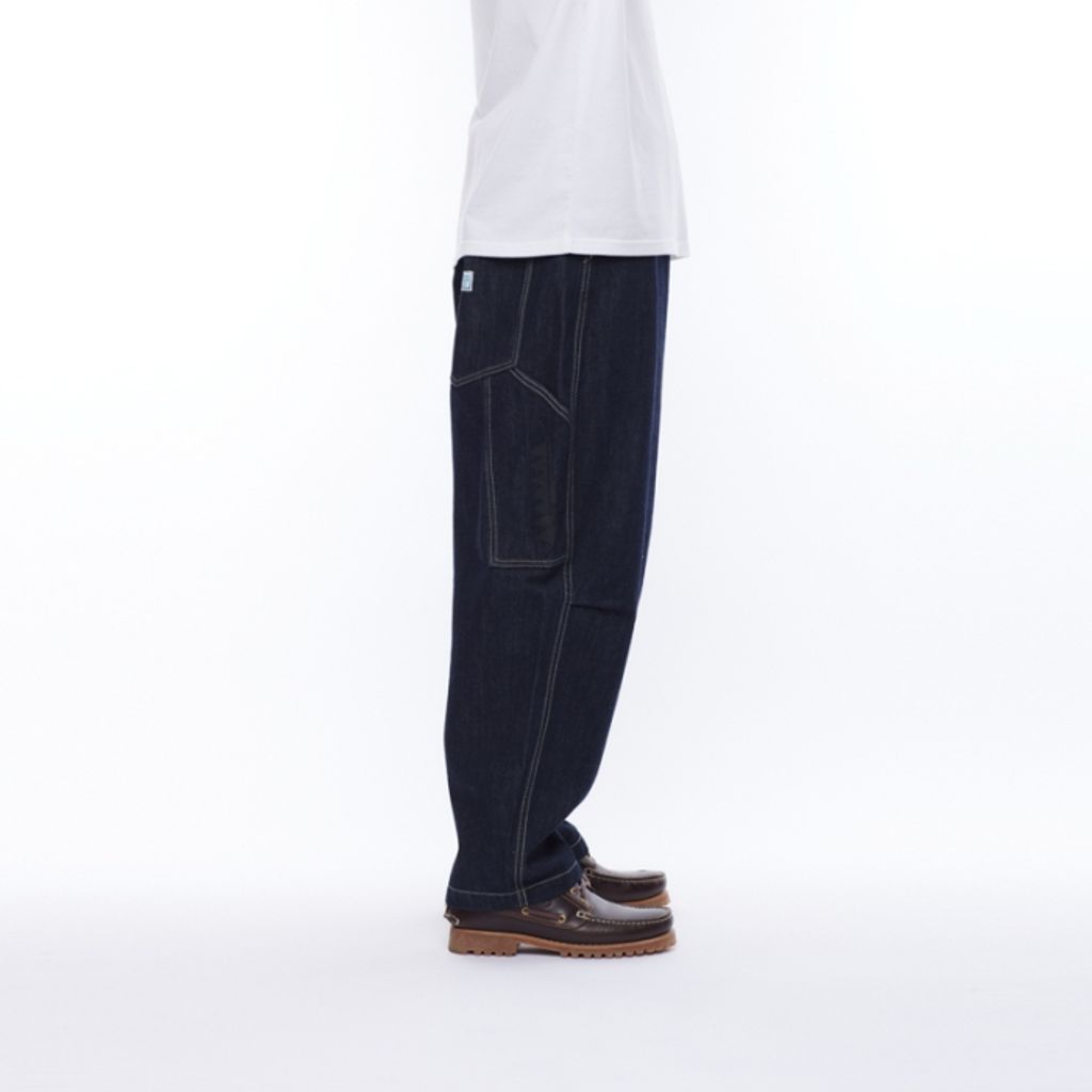Liberaiders TRIBAL DENIM SARROUEL PANTS OW – MAROON WEBSTORE