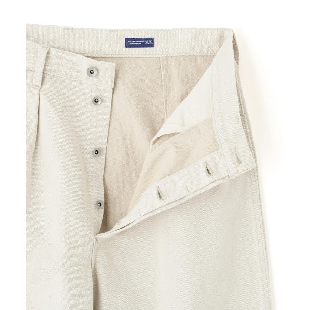 MHL. CANTON NTAURAL DENIM TROUSERS