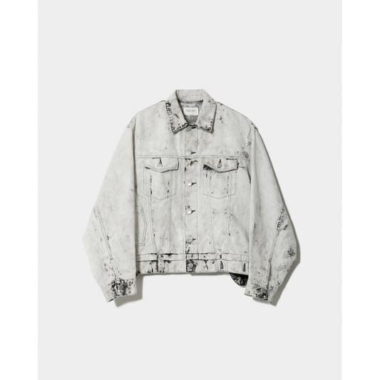 beautiful people  double-end left hand twill denim blouson