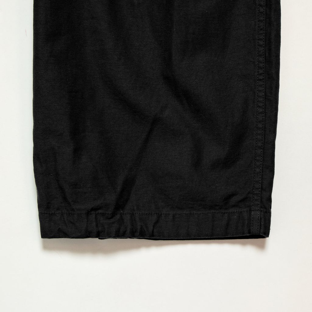 APPLEBUM WIDE MILITARY PANTS [BLACK] / 2420803