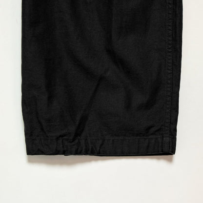 APPLEBUM WIDE MILITARY PANTS [BLACK] / 2420803