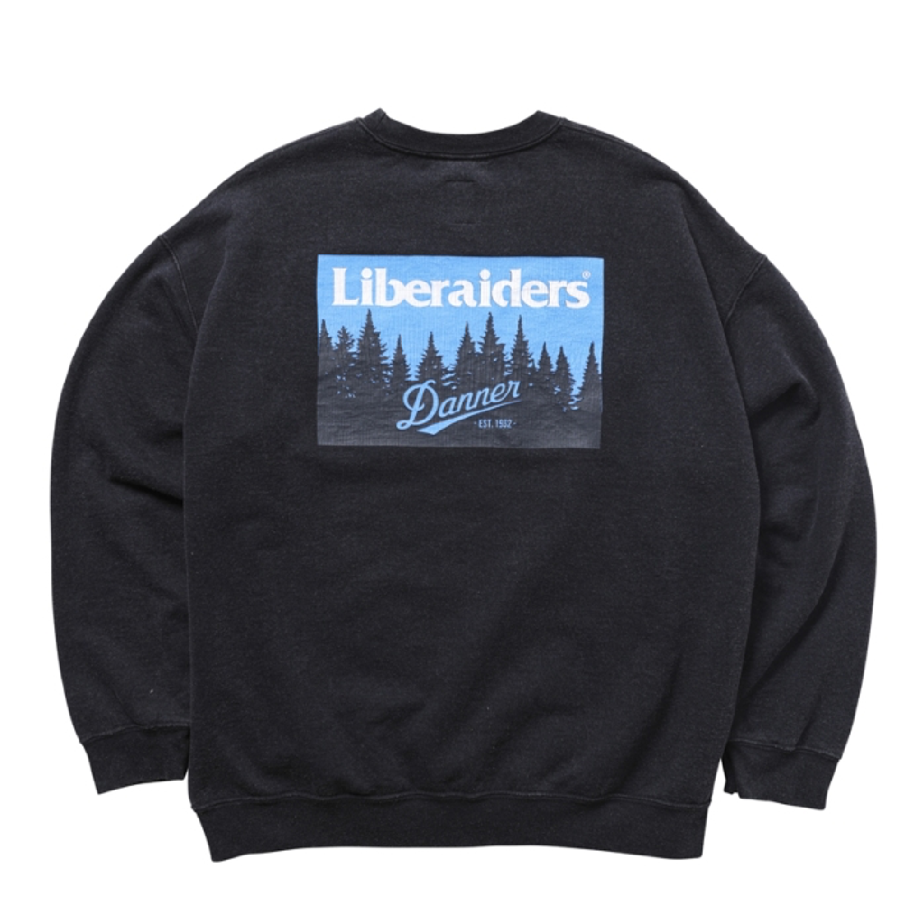 Liberaiders x danner LOGO CREWNECK