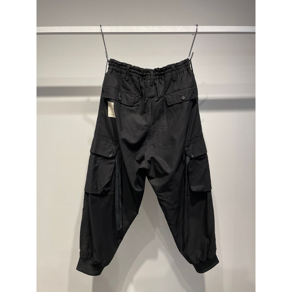 Ground Y COTTON TWILL STANDARD RIBBED HEM CARGO