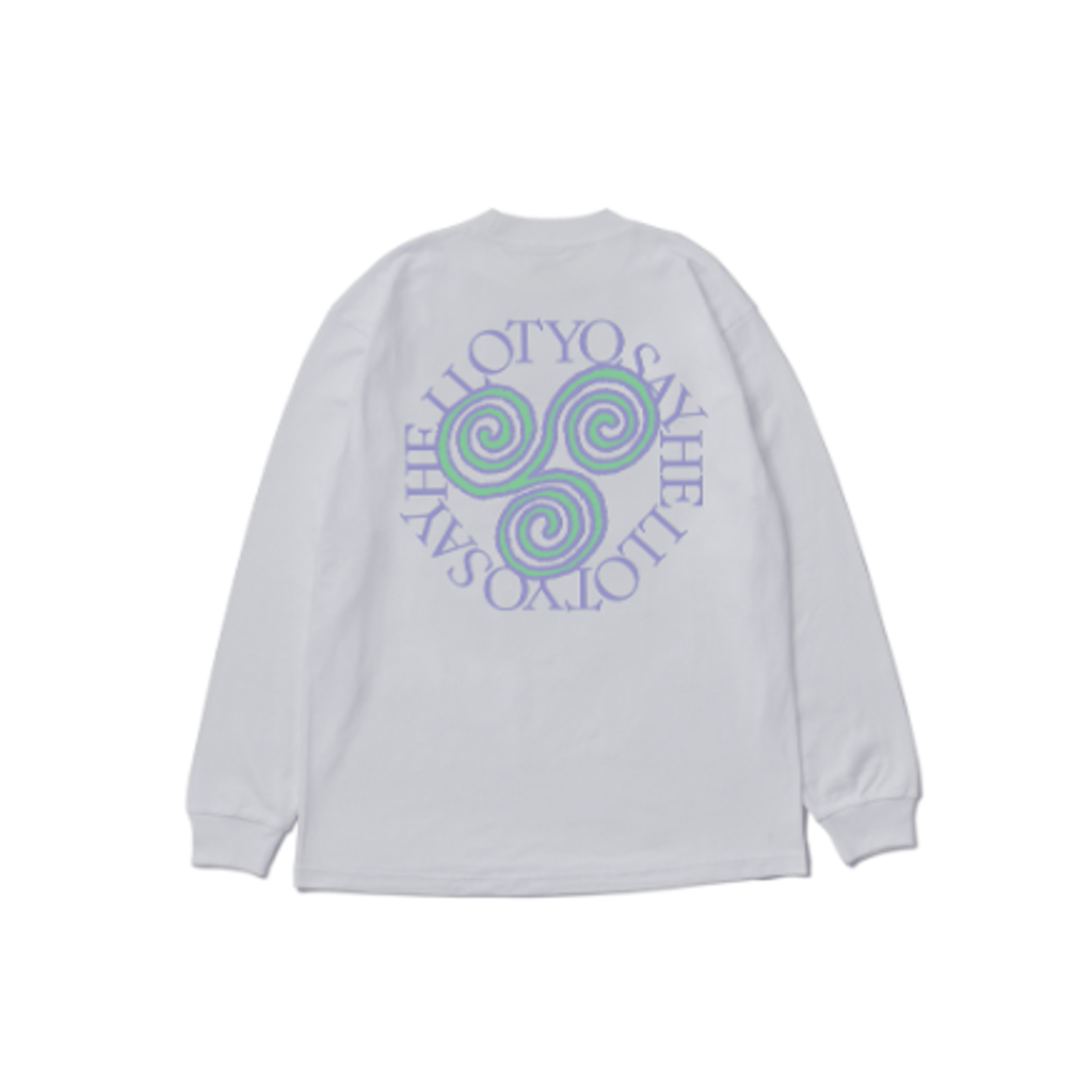 【予約商品】SAYHELLO Pigment Slap Logo Tee