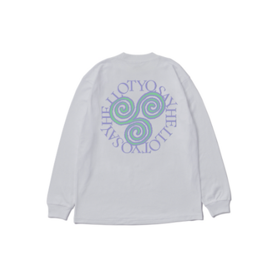 【予約商品】SAYHELLO Pigment Slap Logo Tee