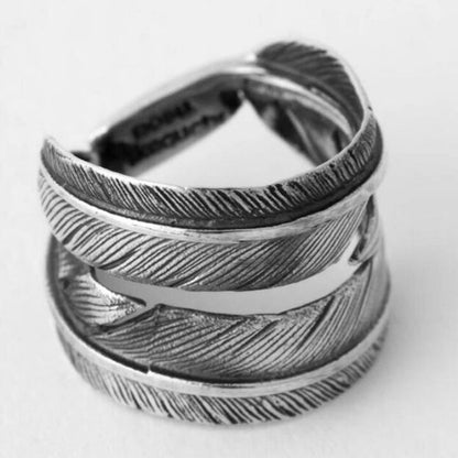 FANTASTIC MAN FEATHER RING 147 (Double)