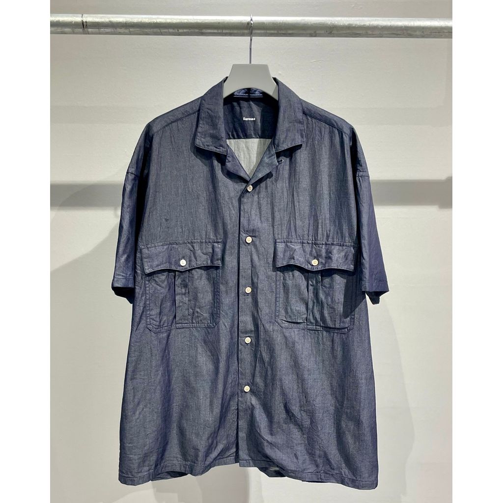 PORTER CLASSIC KEROUAC LIGHT DENIM SHIRT (3.25 OZ)