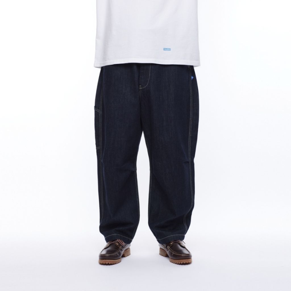 Liberaiders TRIBAL DENIM SARROUEL PANTS OW – MAROON WEBSTORE
