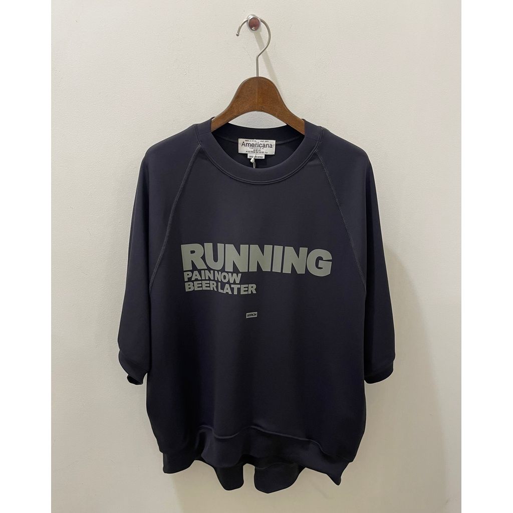 Americana 接触冷感天竺 シームポケットT