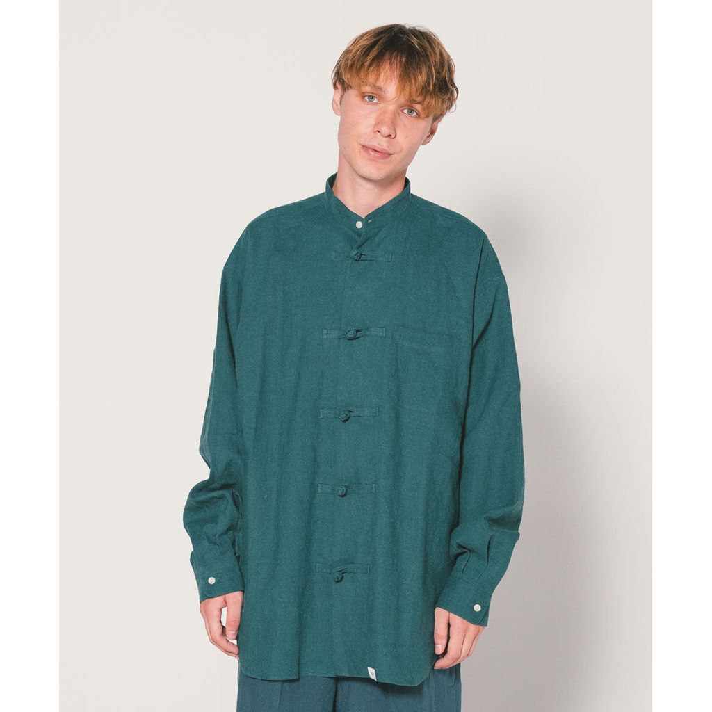 BEDWIN & THE HEARTBREAKERS L/S CHINA BIG SHIRT "SUNG"