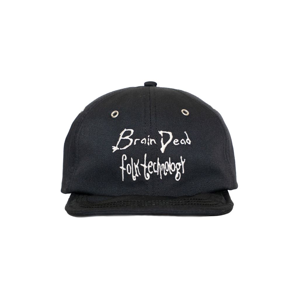 BRAIN DEAD FOLK TECHNOLOGY WIRE BRIM 6 PANEL HAT