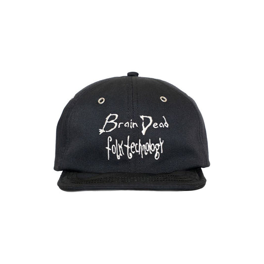 BRAIN DEAD FOLK TECHNOLOGY WIRE BRIM 6 PANEL HAT