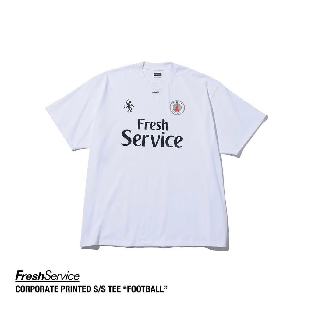 FreshService CORPORATE PRINTED S/S TEE "FOOTBALL"