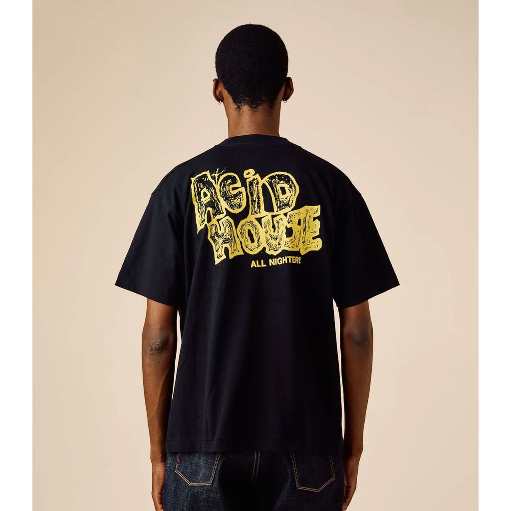 BEDWIN & THE HEARTBREAKERS S/S PRINTED TEE "Acid House"