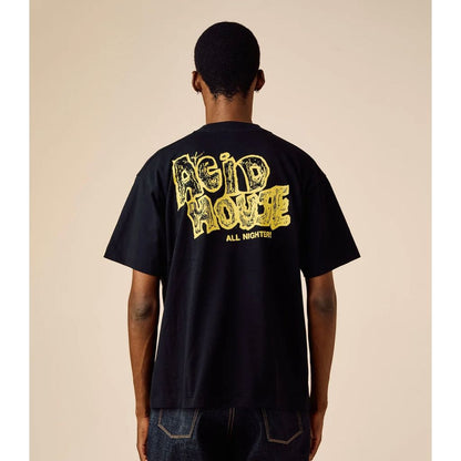 BEDWIN & THE HEARTBREAKERS S/S PRINTED TEE "Acid House"