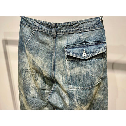 PORTER CLASSIC STEINBECK DENIM POCKET PANTS VINTAGE CUSTOM