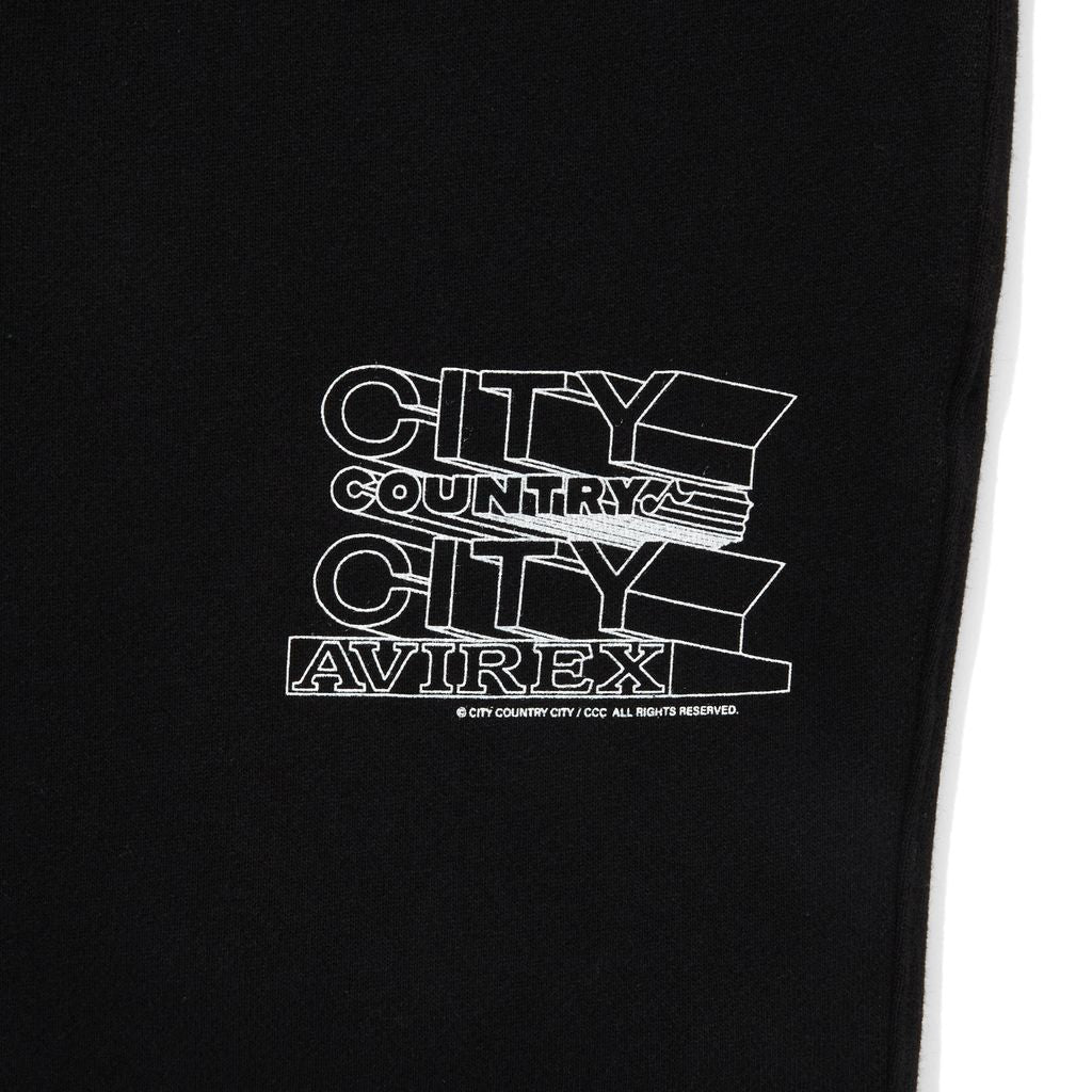 CITY COUNTRY CITY x AVIREX_SWEATSHIRT PANTS
