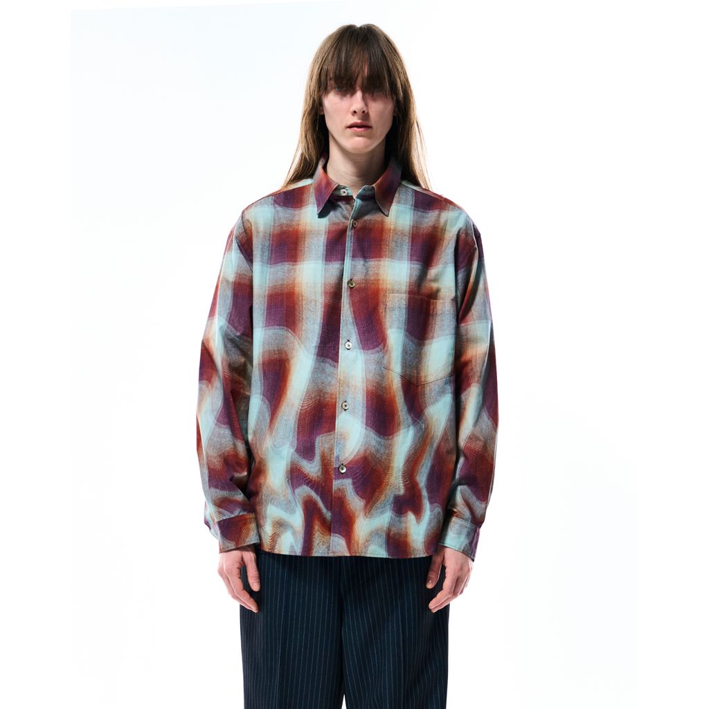 TOLQ Melt Graphic Printed Regular Collar Shirt
