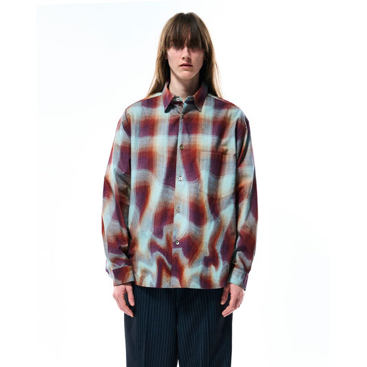 TOLQ Melt Graphic Printed Regular Collar Shirt