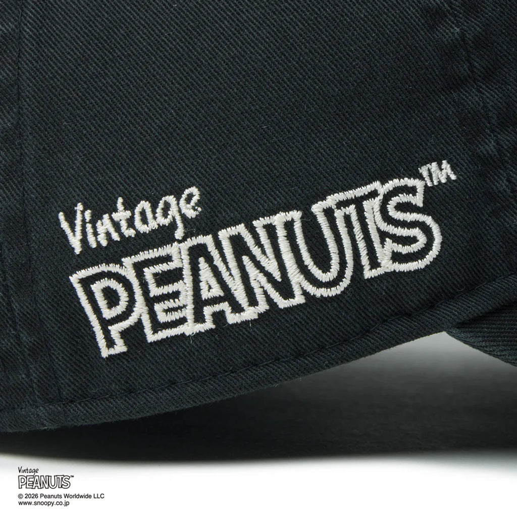 NEW ERA 9TWENTY Vintage PEANUTS ピーナッツ GOLF スイング ブラック 14865327