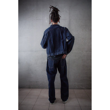ANACHRONORM CONTEXT-005 FRONT TUCK DENIM JACKET(ONE WASH)