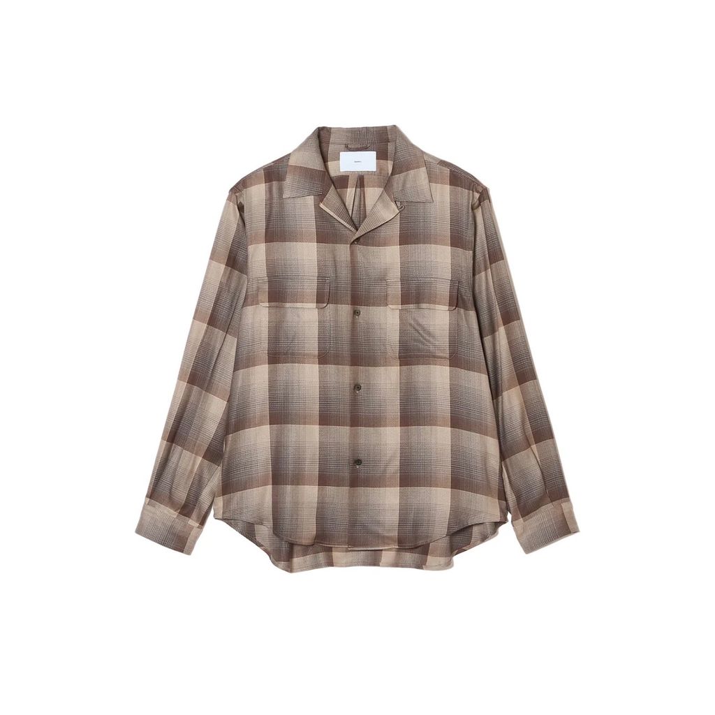 SUGARHILL OMBRE OPEN COLLAR SHIRT