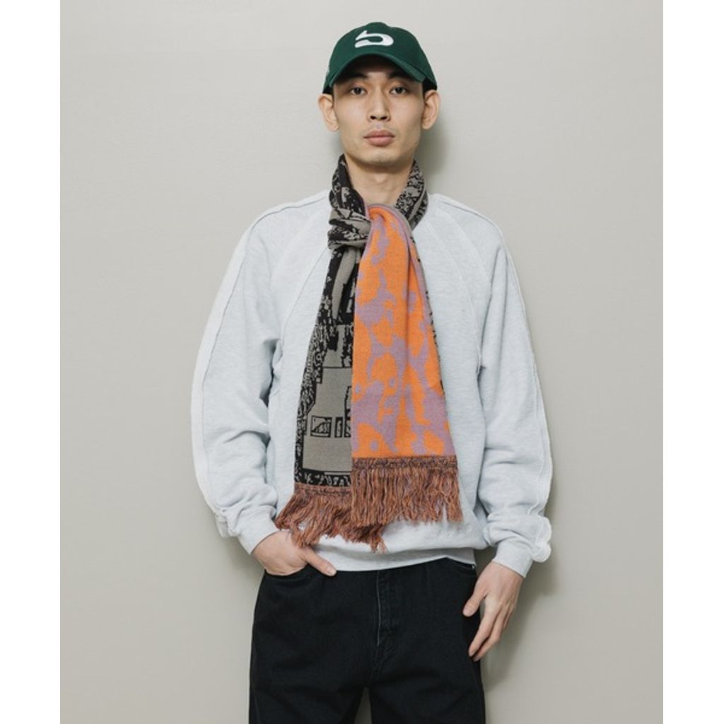 【予約商品】BAL JACQUARD KNIT SOCCER SCARF
