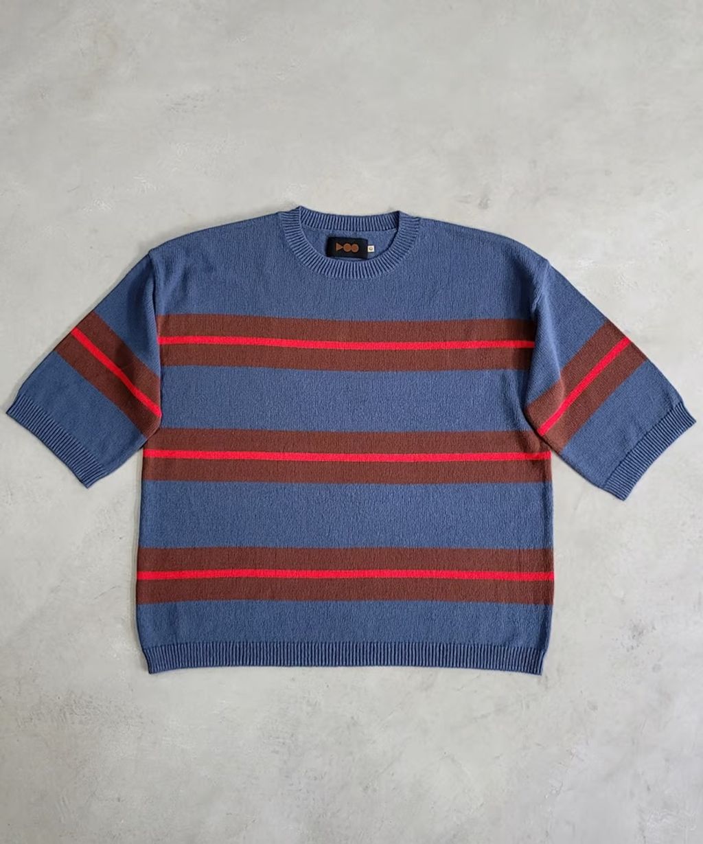 VOO BORDER SUMMER KNIT STEEL