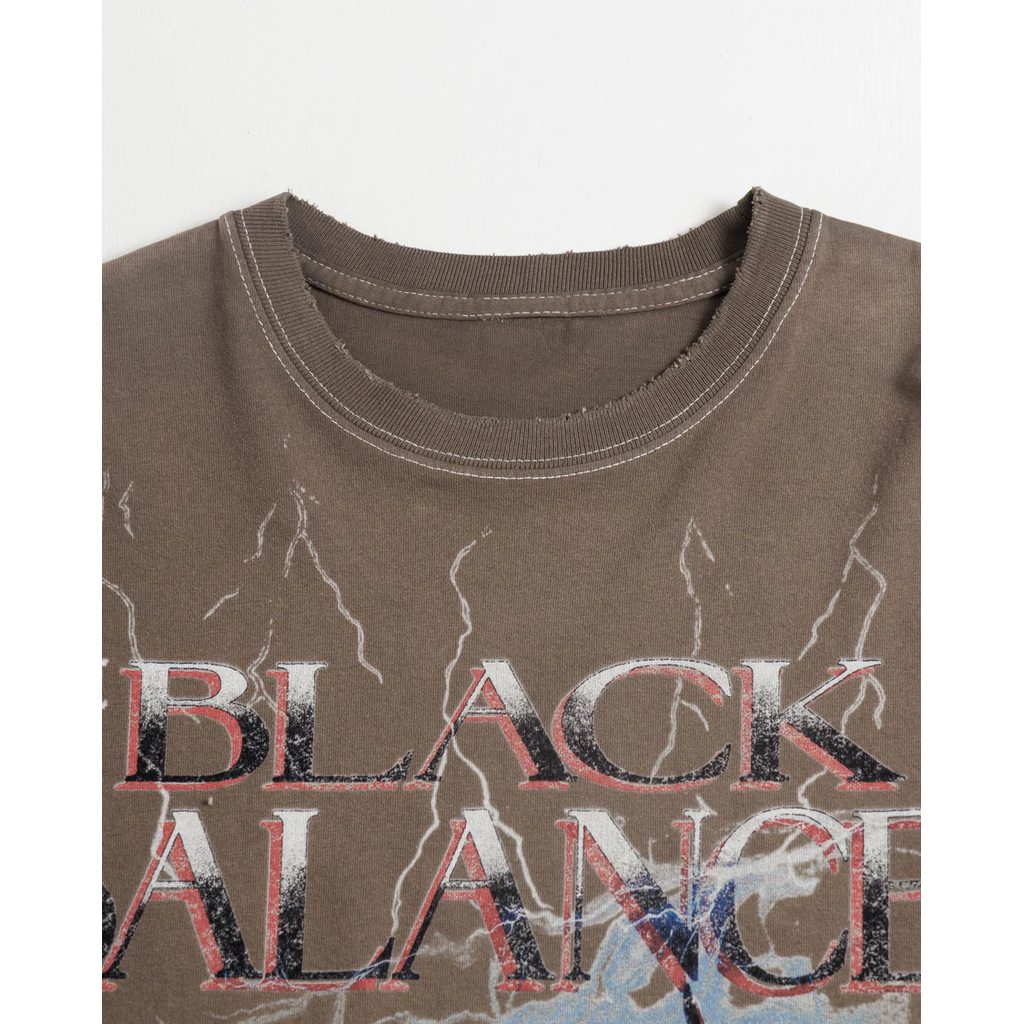 ANACHRONORM DYED CUSTOM CAR GRAPHIC L/S T-SHIRTS DUSTY