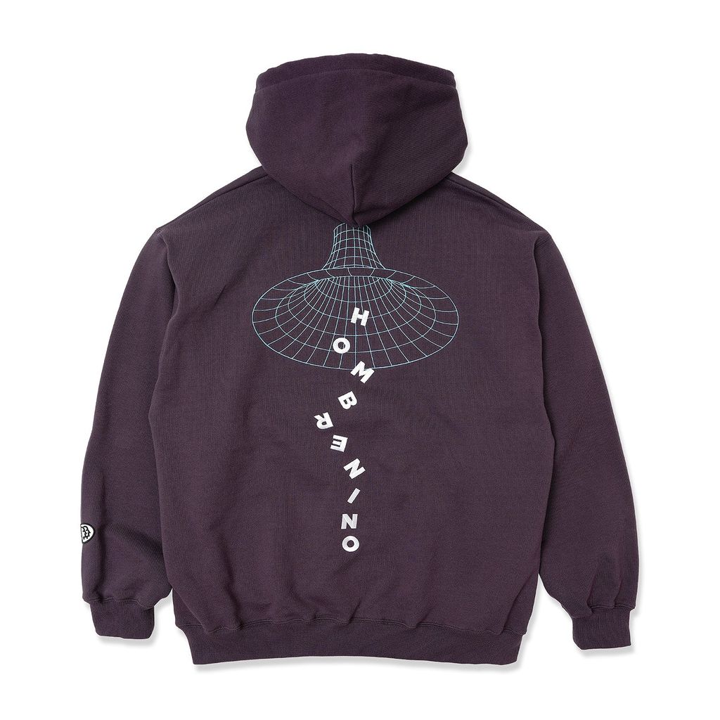 HOMBRENINO  PULLOVER HOODIE (VACUUM)purple